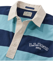 L.L.BeanMen's Bean's Vintage Soft Rugby, Stripe Embroidered