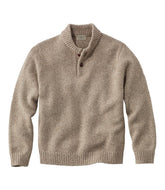 L.L.BeanMen's Classic Ragg Wool Sweater, Henley
