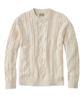 L.L.BeanMen's Bean's Heritage Soft Cotton Fisherman Sweater, Crewneck