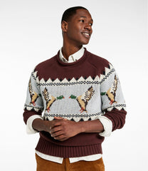 L.L.BeanMen's Signature Organic Cotton Rollneck Sweater, Fair Isle