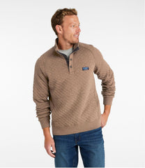 L.L.BeanMen's Quilted Sweatshirt, Mockneck