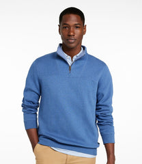 L.L.BeanMen's All Seasons Textured Sweats, Quarter-Zip