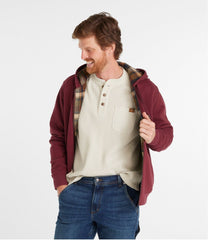L.L.BeanMen's Katahdin Iron Works® Hooded Sweatshirt, Flannel-Lined
