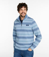 L.L.BeanMen's Comfort Stretch Performance® Piqué, Quarter-Zip Pullover, Stripe