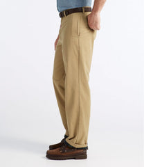 L.L.BeanMen's Double L® Chinos, Natural Fit, Plain Front, Flannel-Lined