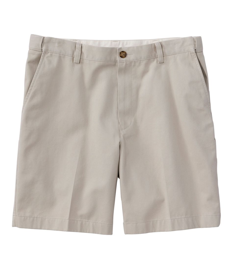 L.L.BeanMen's Wrinkle-Free Double L® Chino Shorts, Natural Fit, Hidden Comfort Waist, 8"