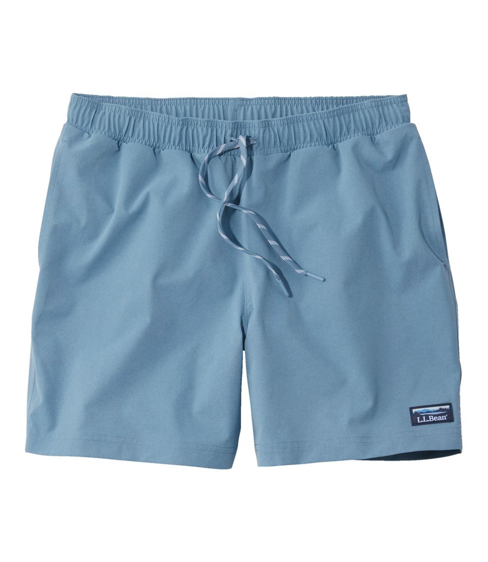 L.L.BeanMen's Vacationland Stretch Swim Trunks, 6"