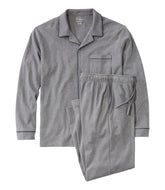 L.L.BeanMen's Bean's Cotton Knit Pajamas, Button-Front PJ Set