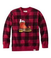L.L.BeanKids' x Peanuts Crew Sweatshirt
