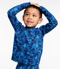 L.L.BeanKids' Wicked Warm Midweight Long Underwear, Top Print