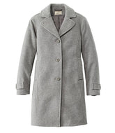 L.L.BeanWomen's Classic Lambswool Polo Coat, Three-Quarter Length