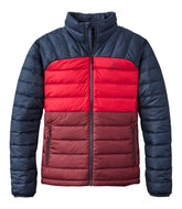 L.L.BeanMen's Bean's Down Jacket, Colorblock