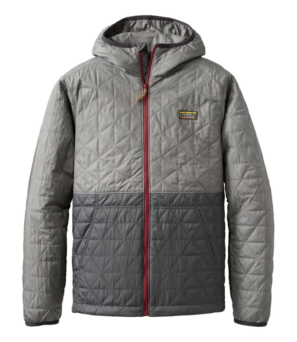 L.L.BeanMen's Katahdin Insulated Hoodie, Colorblock