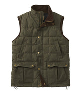 L.L.BeanMen's Upcountry Waxed Cotton Down Vest