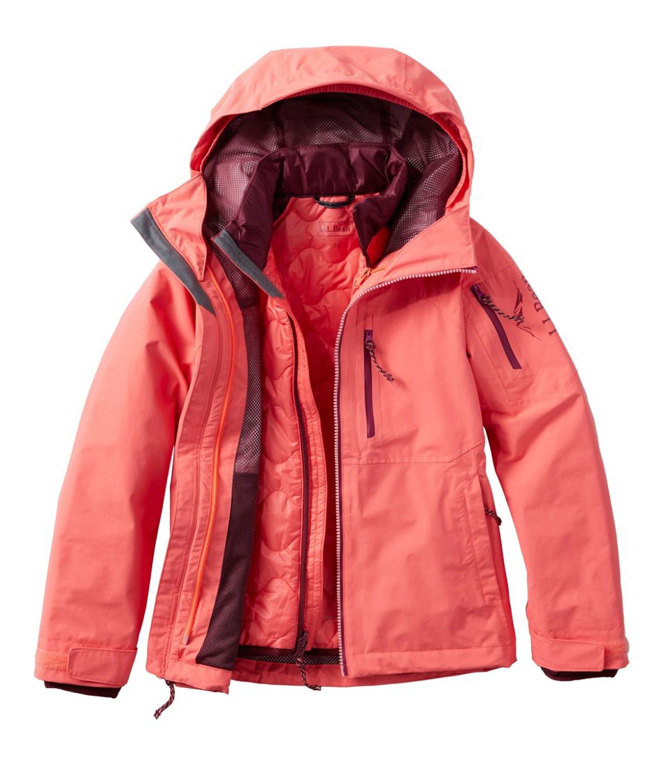 L.L.BeanKids' Pathfinder Waterproof 3-in-1 Jacket