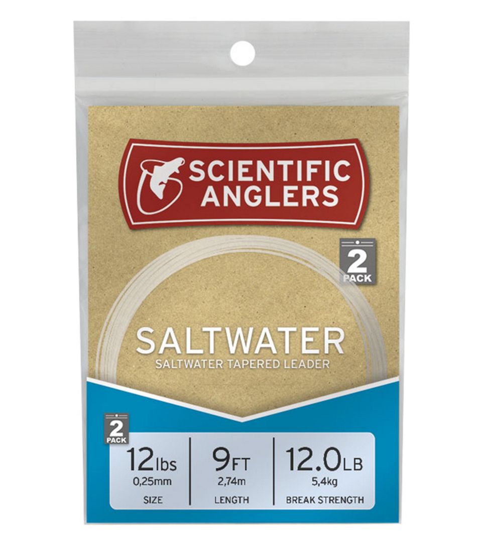 L.L.BeanScientific Anglers Saltwater Nylon Leaders, 9' 2-Pack