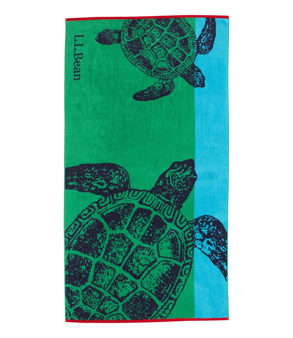 L.L.Beanturtle beach towel