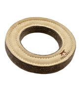 L.L.BeanNatural Leather & Wool Ring Dog Toy