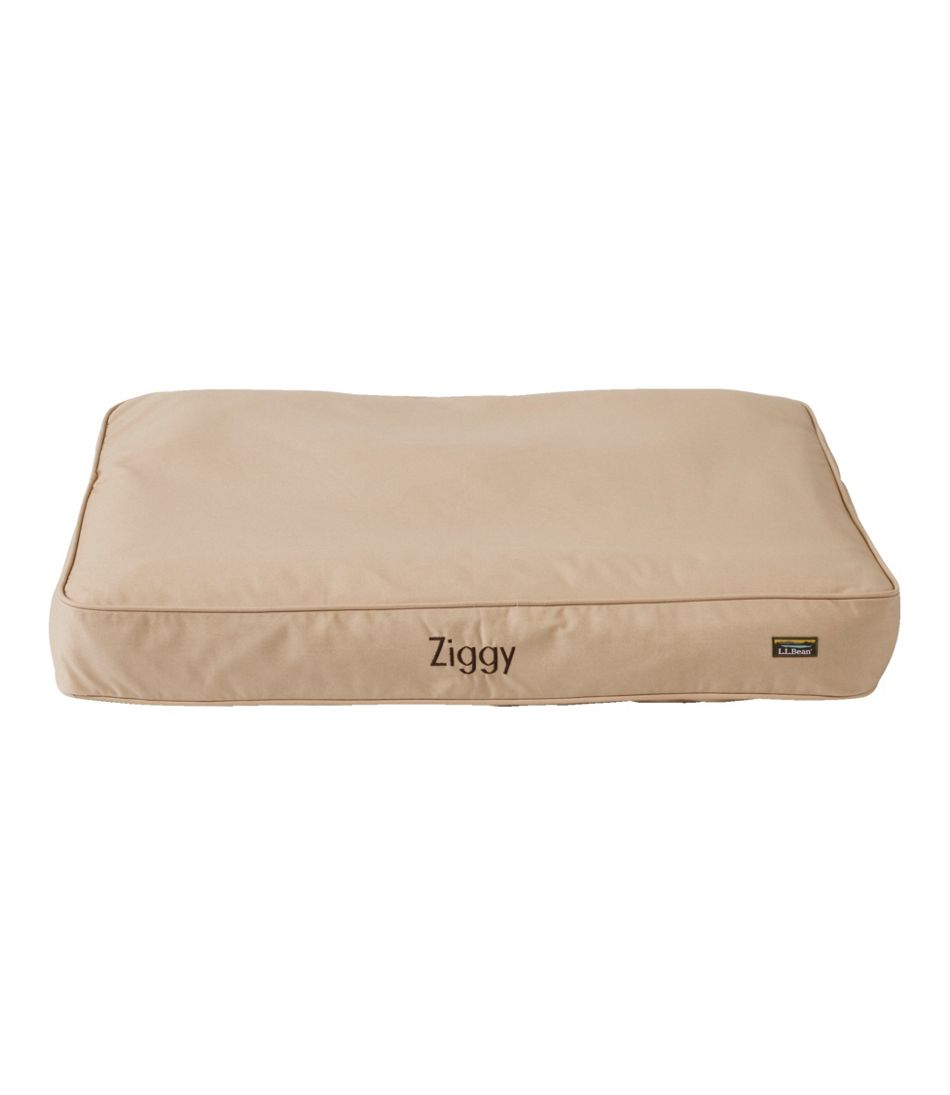 L.L.BeanPremium Denim Therapeutic Dog Bed, Rectangular
