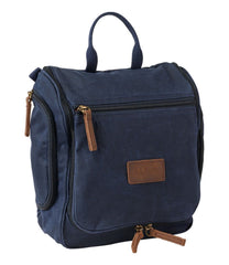 L.L.BeanWaxed-Canvas Personal Organizer Toiletry Bag, Medium