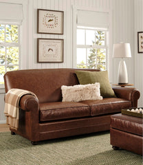 L.L.BeanBean's Leather Lodge Sofa