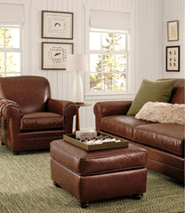 L.L.BeanBean's Leather Lodge Sofa