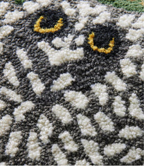 L.L.BeanIndoor/Outdoor Hooked Pillow, Owls
