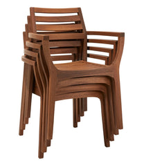 L.L.BeanEucalyptus Stacking Chairs, Set of Four
