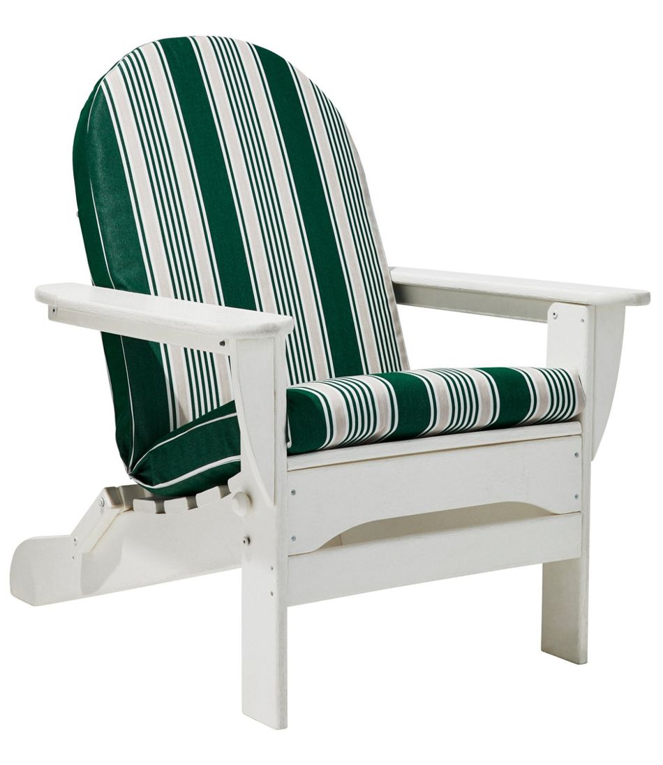 L.L.BeanCasco Bay Adirondack Chair Seat and Back Cushion, Stripe