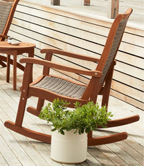 L.L.BeanWicker Eucalyptus Rocker