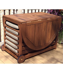 L.L.BeanEucalyptus Storage 7-Piece Dining Set