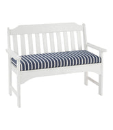 L.L.BeanCasco Bay All-Weather Bench Cushion, Stripe