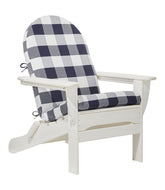 L.L.BeanAdirondack Chair Seat and Back Cushion, Buffalo Plaid