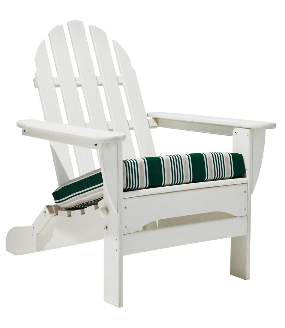 L.L.BeanCasco Bay Adirondack Chair Seat Cushion, Stripe