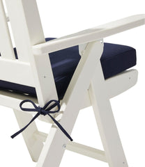 L.L.BeanAll Weather Folding/Armless Chair Textured Cushion
