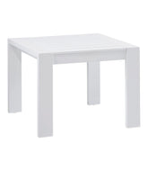 L.L.BeanWhite Aluminum Deep Seating Side Table
