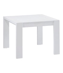 L.L.BeanWhite Aluminum Deep Seating Side Table