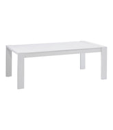 L.L.BeanWhite Aluminum Deep Seating Coffee Table