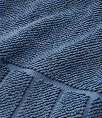 L.L.BeanOrganic Cotton Textured Bordered Bath Mat