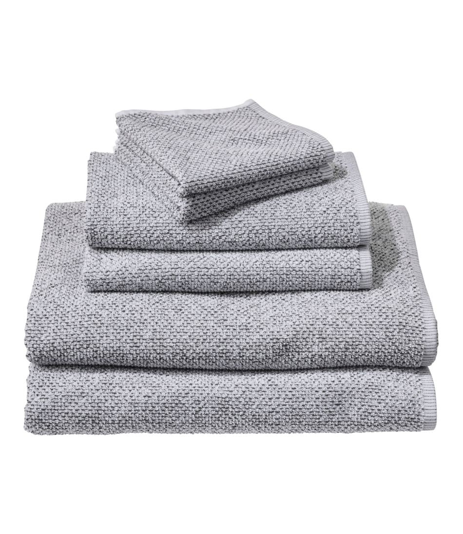L.L.BeanOrganic Textured Cotton Towel Set, Marled