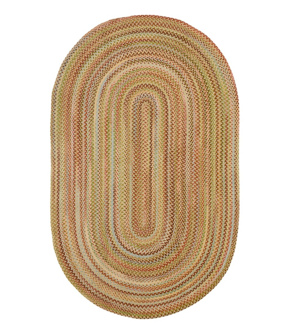 L.L.BeanBraided Wool Rug, Oval