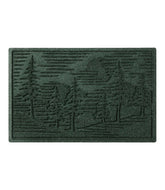 L.L.BeanEveryspace Recycled Waterhog Doormat, Pine Trees