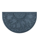 L.L.BeanEveryspace Recycled Waterhog Doormat, Half Round, Sunflower