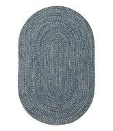 L.L.BeanAll-Weather Braided Rug, Concentric Pattern Oval