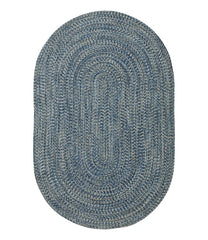 L.L.BeanAll-Weather Braided Rug, Concentric Pattern Oval