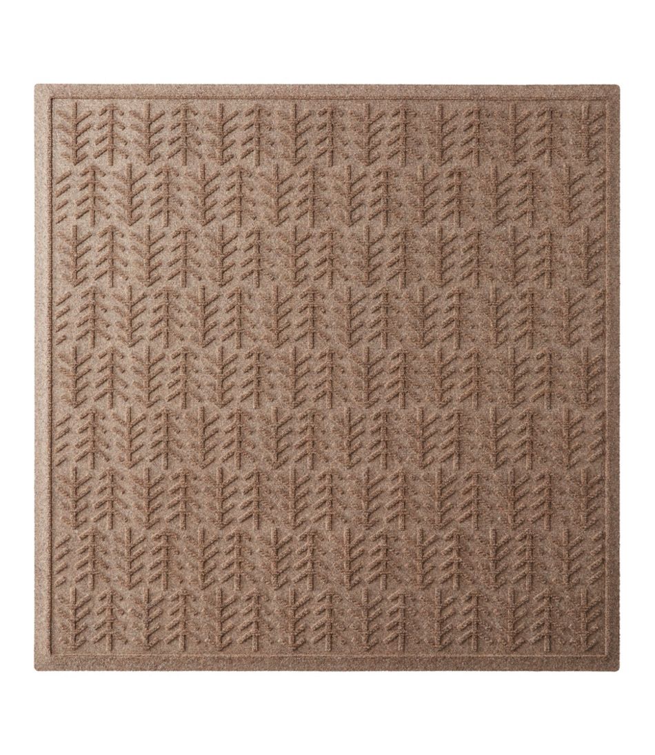 L.L.BeanEveryspace Recycled Waterhog Mat, Square, Trees