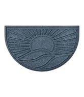 L.L.BeanEveryspace Recycled Waterhog Doormat, Half Round, Sunrise