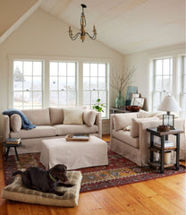L.L.BeanDouble Border Wool Hooked Rug, Sienna Multi
