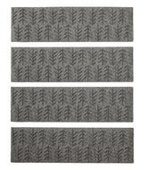 L.L.BeanEveryspace Recycled Waterhog Mat, Stair Treads, Set of Four, Trees