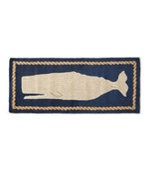L.L.BeanWool Hooked Novelty Runner, Whale